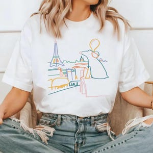 Disney Chef Remy Shirt, Disney Ratatouille Chef Shirt, Vintage Disney Pixar Ratatouille Shirt, Disney Remy Paris Shirt, Ratatouille T-Shirt