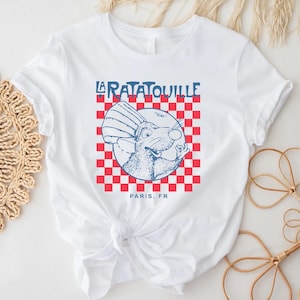 Disney Ratatouille Shirt, Disney Cute Mouse Shirt, Chef Remy Shirt, Pixar Ratatouille Shirt, Remy Gusteau&#39;s Shirt