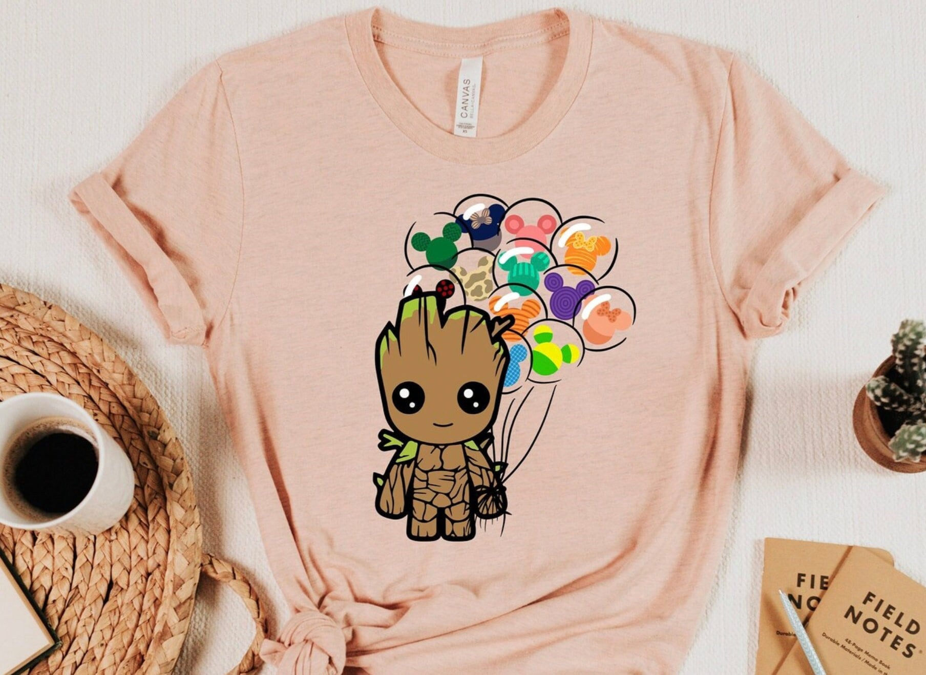 Damen T-Shirt Guardians of the Galaxy - I am Groot