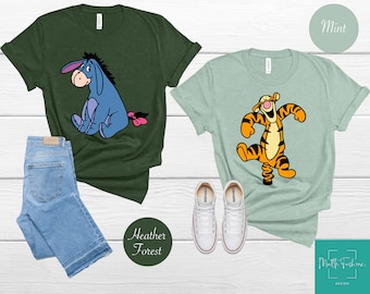 Winnie The Pooh Shirt,Winnie Piglet Eeyore Tigger Shirt,The Pooh Shirt,Disney Couple Shirt,Disney Trip Shirt,Gift For Kids