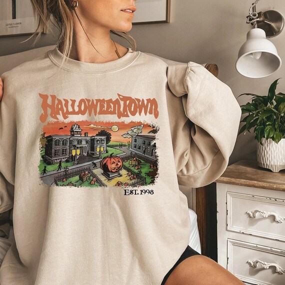 HalloweenTown 1998 Shirt,Disney Halloween Shirt,2023 Halloween Party Shirt,Halloween Town Fall Tshirt,Fall Pumpkin Sweatshirts,Halloweentown
