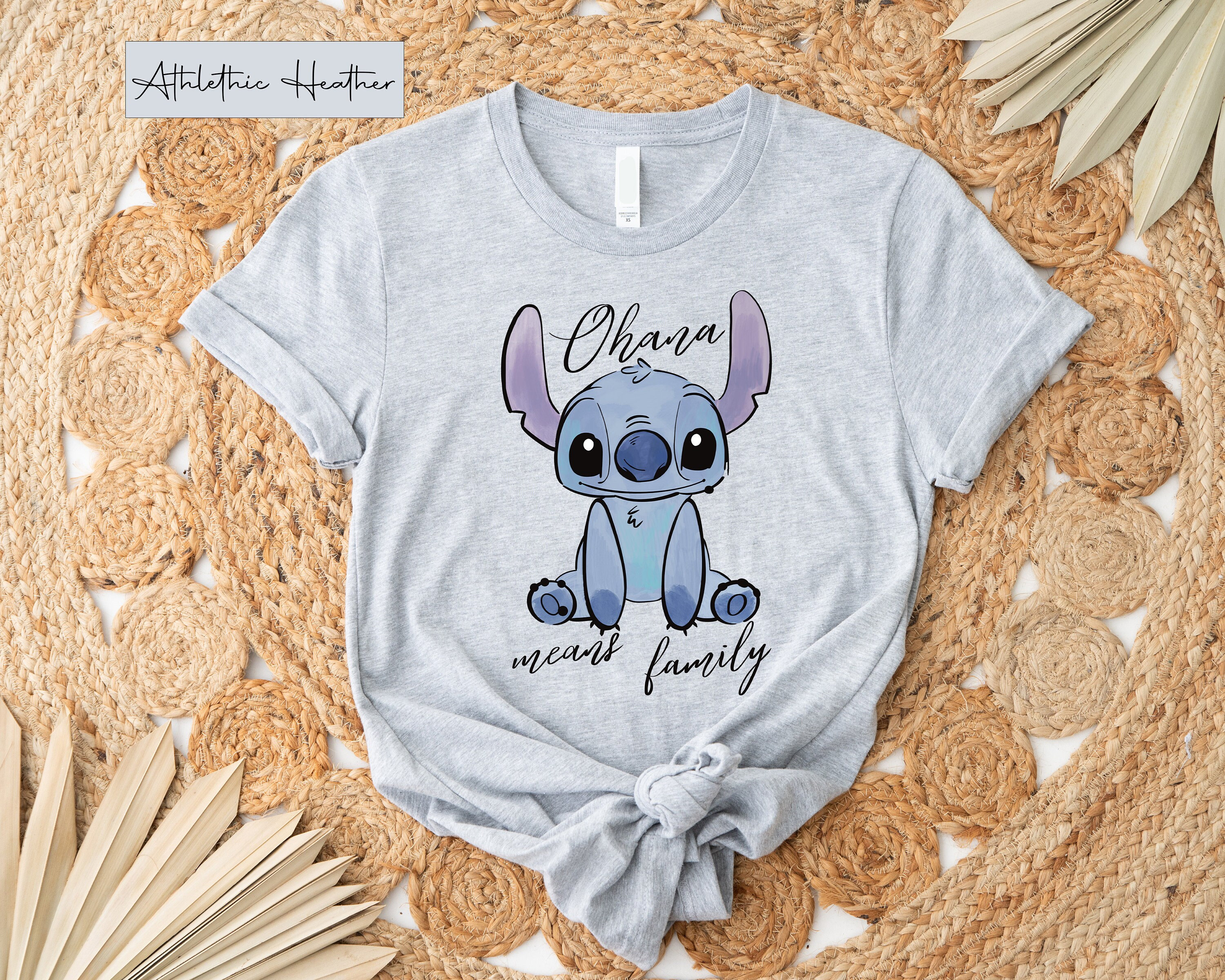 ZWYQWN Stitch Gifts Ohana Means Family Ring Stitch Lover Gift Birthday Gifts for Women Friends Stitch Fans Gifts