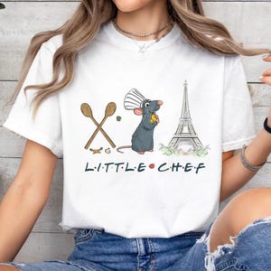 Little Chef Remy Shirts, Disney Ratatouille Paris France Shirt, Ratatouille Movie Shirt, Disney Chef Shirts, Remy Gusteau&#39;s Shirt