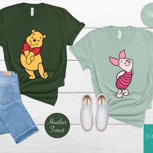 The Pooh Shirt,Winnie The Pooh Shirt,Piglet Shirt,Pooh Bear Shirt,Disney Couple Shirt,Birthday Tee Shirt - Disney Trip Shirt,Gift For Kids