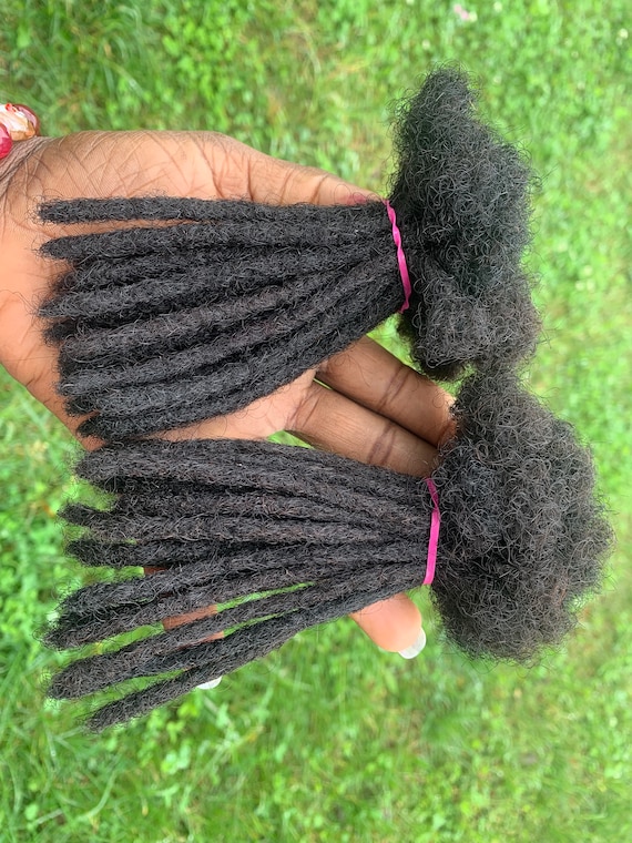 Dread Locks 100% Handmade Human Hair Extensions Afro Kinky Curly Crochet  Hair Dreadlocks - China Hair Products and Braid Hair price