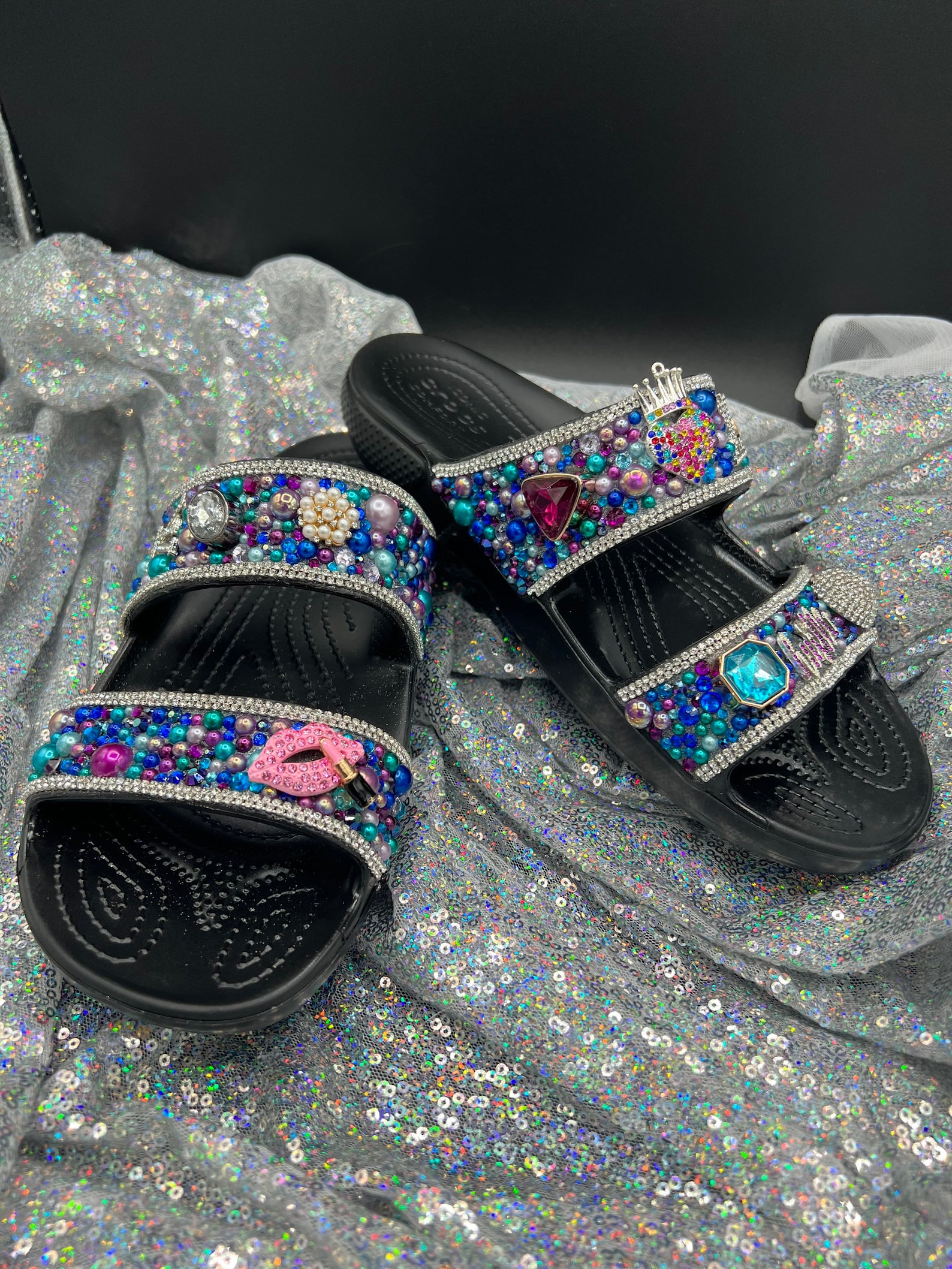 custom croc slides
