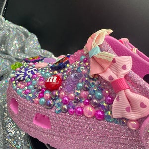 Candy Girl Themed Inspired Custom Crocs - Etsy