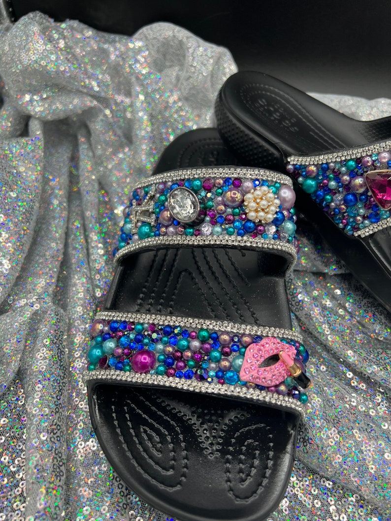 custom croc slides
