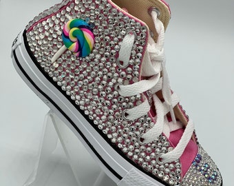 Rose Gold Toddler Converse Shoes | Etsy