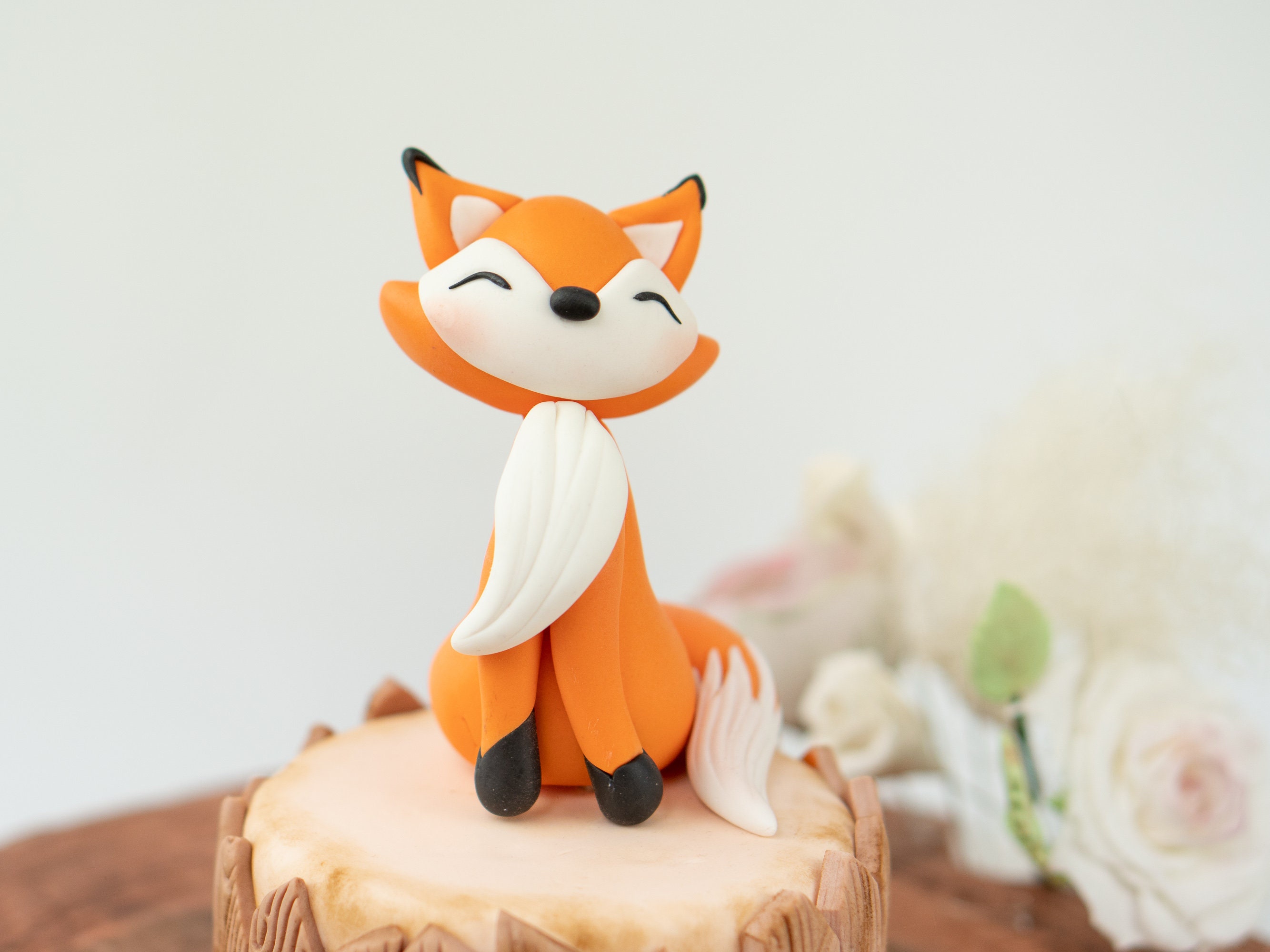 Cake Topper Joyeux Anniversaire Bois - Déco Fête Unique – Lou et Renardo