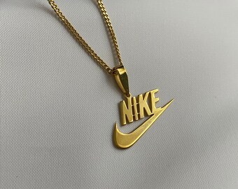 925 Sterling Silver Nike Necklace 