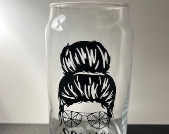 Espeluznante vaso de café mamá