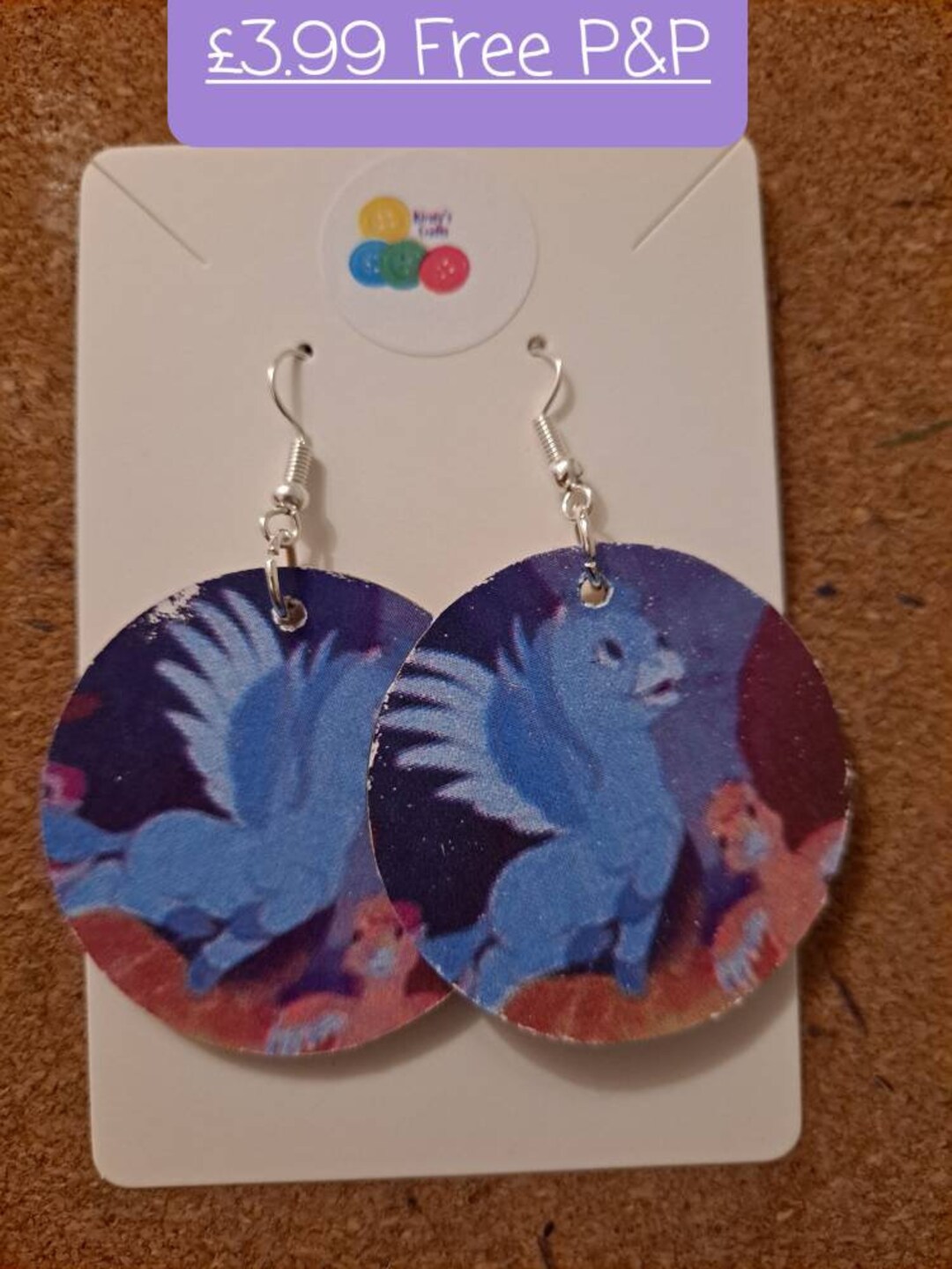 Eco Friendly Disney Fantasia Earrings in Many Different Etsy