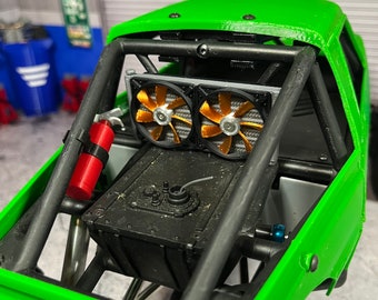1/10 Axial Capra Radiator, Fire Extinguisher and Hood Pins