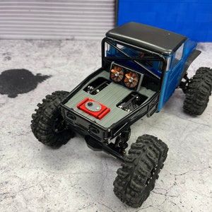 Injora IR40 Rear Bed for Traxxas TRX4M.