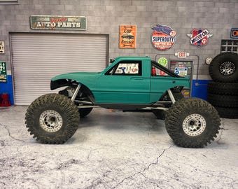 Carroceria de caminhão Axial Capra 1/10: Truggy personalizado impresso em 3D