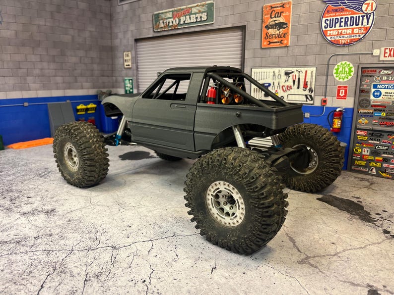 1/10 Axial Capra Truck Body: Custom 3D Printed Truggy image 12