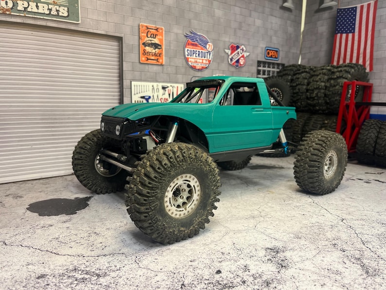 1/10 Axial Capra Truck Body: Custom 3D Printed Truggy image 2