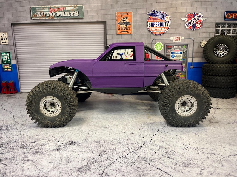 1/10 Axial Capra Truck Body: Custom 3D Printed Truggy image 8
