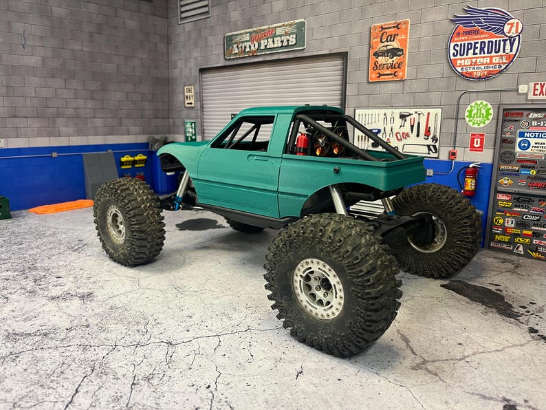 1/10 Axial Capra Truck Body: Custom 3D Printed Truggy image 3