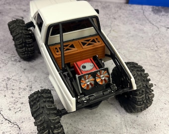 Acessórios para cama traseira Injora IR60 para chassi universal Traxxas TRX4M Stock ou Injora LCG