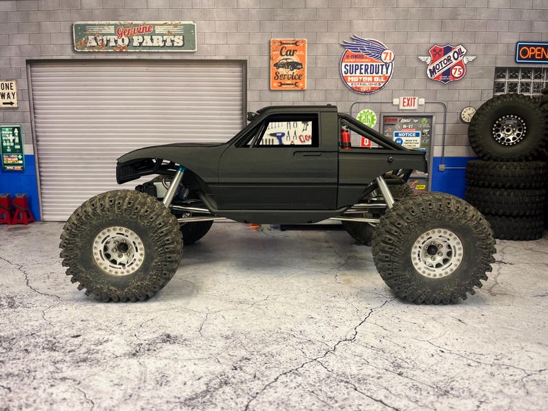 1/10 Axial Capra Truck Body: Custom 3D Printed Truggy image 5