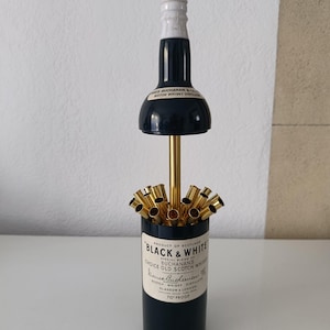 Music box//cigarette dispenser//desk cigarette holder//Black and White