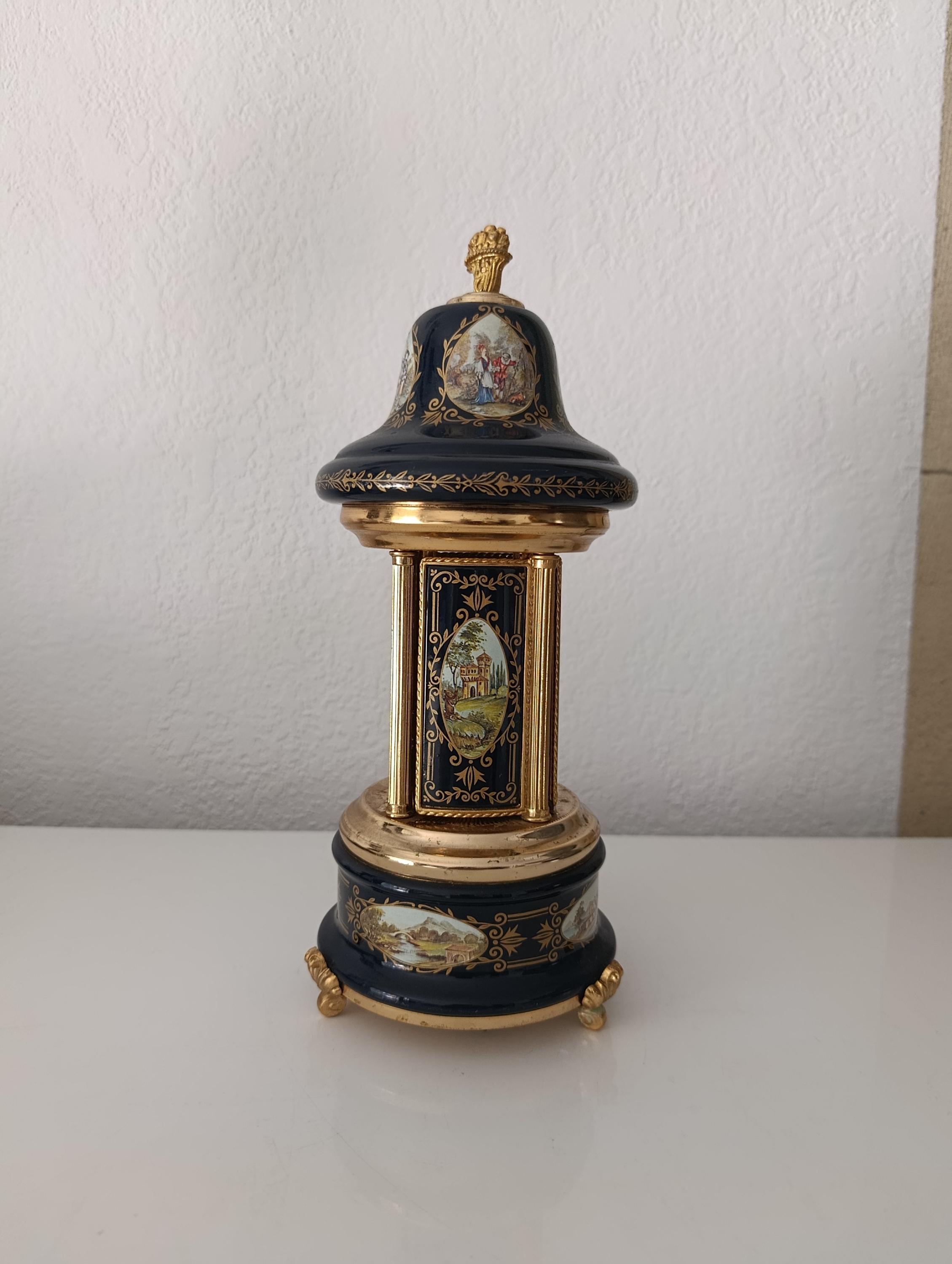 vintage reuge cigarette carousel music box Vintage Reuge Swiss Ballerina Music