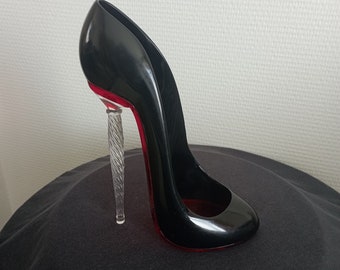 christian louboutin champagne glass shoe