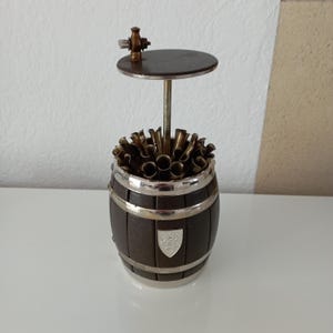 Vintage decorative object//cigarette dispenser//desktop cigarette holder
