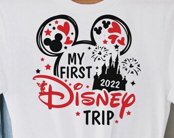 my first disney trip shirt 2021