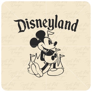 Disneyland Text SVG, Customize Family Trip SVG, Mouse SVG, Customize Gift Svg, Vinyl Cut File, Pdf, Jpg, Png, Ai Printable Design File