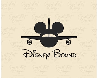 Mouse Airplane SVG: Family Vacation Trip Cut File (Digital Download)
