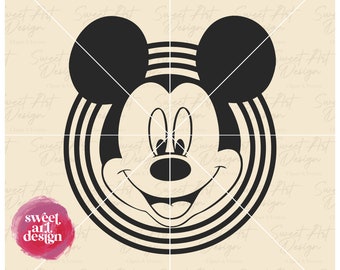 Mickeyy Face In Circles SVG, Mouse Family Trip SVG, Family Vacation SVG, Couple Shirts, Customize Gift Svg, Vinyl Cut File, Png Design File