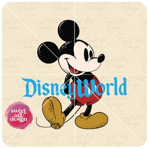 DisneyWorld Colorful SVG, Customize Family Trip SVG, Retro Disneyworld Mouse PNG, Customize Gift Svg, Vinyl Cut File, Png, Design File