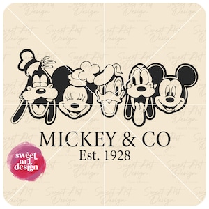 DisneyWorld SVG、ミッキー＆Co Png、ミッキーと仲間たちSVG、家族旅行のカスタマイズSVG、マウスSVG、ギフトのカスタマイズSVG、ビニールカットデザインファイル