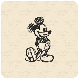 Magical Mouse SVG: Valentine's Day, Family Trip (Printable Design File)