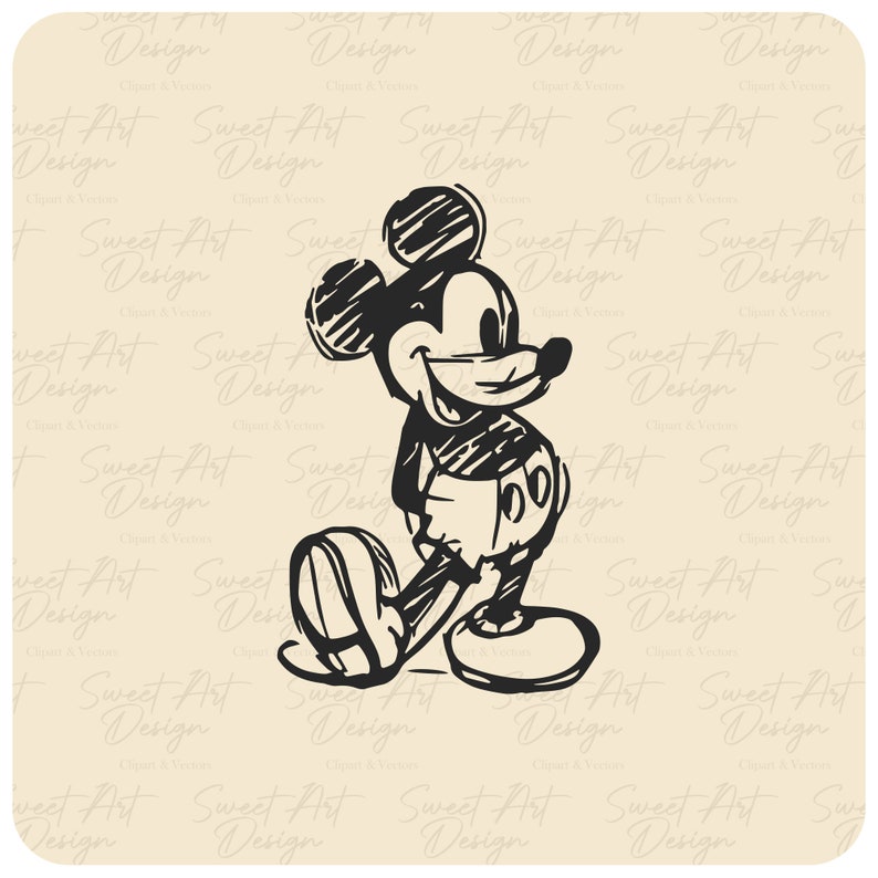 Magical Mouse SVG: Valentine's Day, Family Trip (Printable Design File)