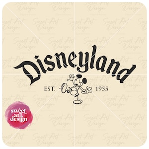 Disneyland Text SVG, Customize Family Trip 2024 SVG, Mouse SVG, Customize Gift Svg, Vinyl Cut File, Pdf, Jpg, Png, Ai Printable Design File