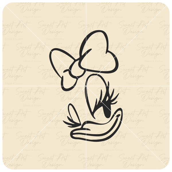 Daisy Duck SVG, Family Trip SVG, Family Vacation 2024 SVG, Customize Gift Svg, Vinyl Cut File, Svg, Pdf, Jpg, Png, Ai Printable Design Files