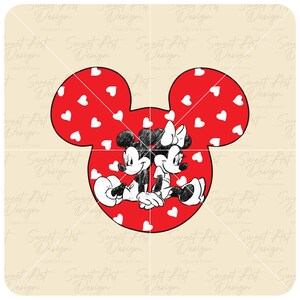Mickeyy Minniee Love SVG, Magical SVG, Mouse Couple Trip SVG, Customize Gift Svg, Vinyl Cut File, Svg, Pdf, Jpg, Png Printable Design File