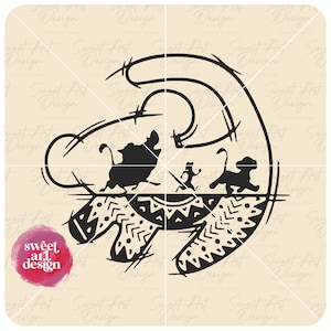 Family Trip SVG, Hakuna Matata SVG, Lion King Simba SVG, Customize Gift Svg, Vinyl Cut File, Svg, Pdf, Jpg, Png, Ai Printable Design File