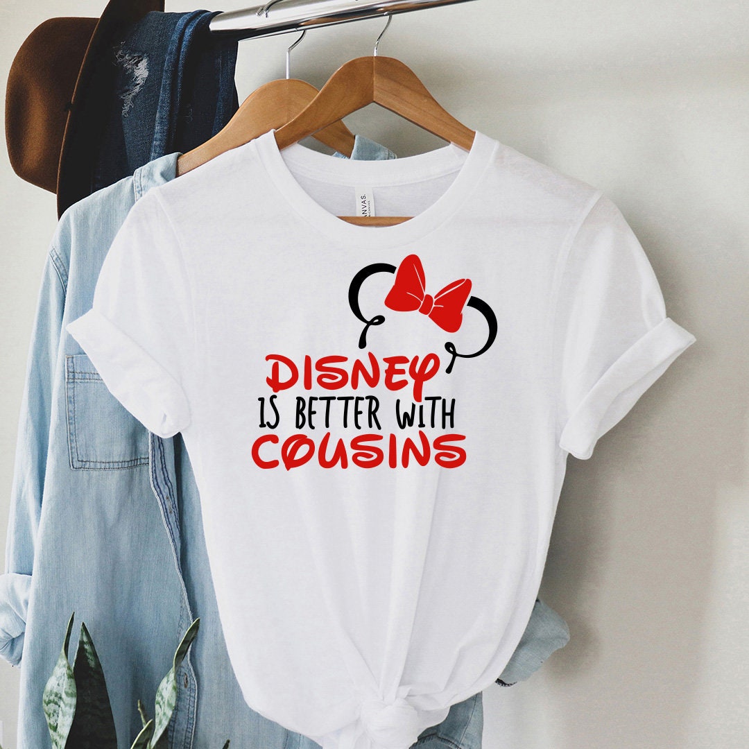 Disneyy is Better With Cousins SVG Customize Family Trip 2023 Etsy