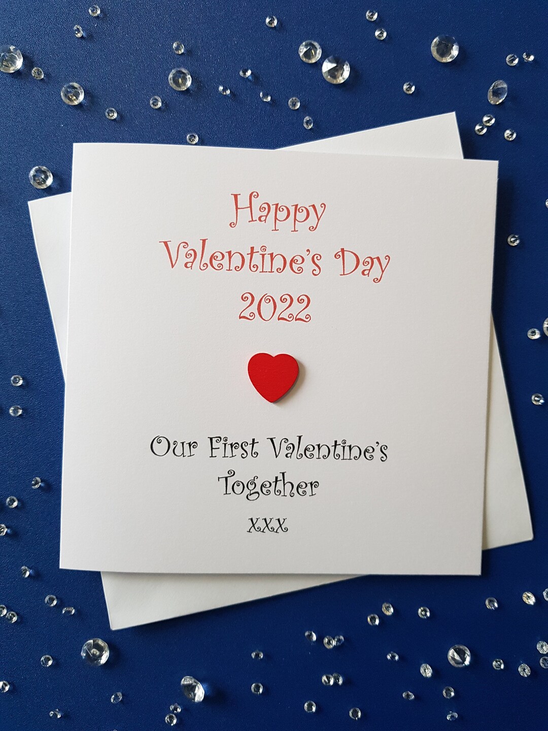 First Valentine's Day Card 2024 Boyfriend Girlfriend Our First ...