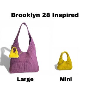 2-in-1 Coach Brooklyn Inspired Crochet Bag Pattern (PDF Download)