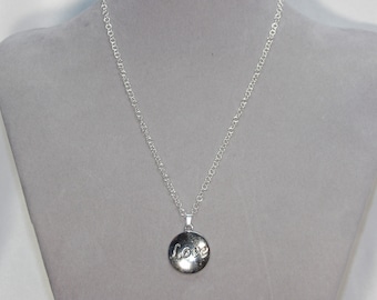 Say It With Love Pendant and Necklace