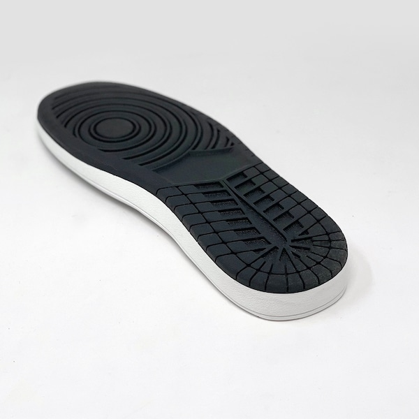 Sneaker Sole - Generic Style Similar to Air Jordan 1 / Nike Dunk - Black & White