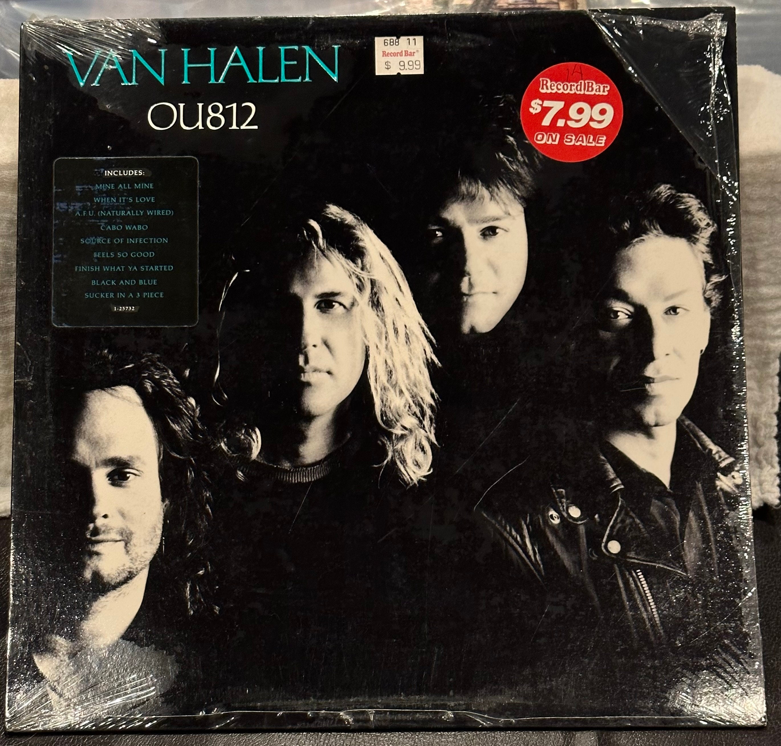 VAN HALEN OU812 ORIGINAL PRESSING VINYL LP SEALED RARE Sammy Hagar 