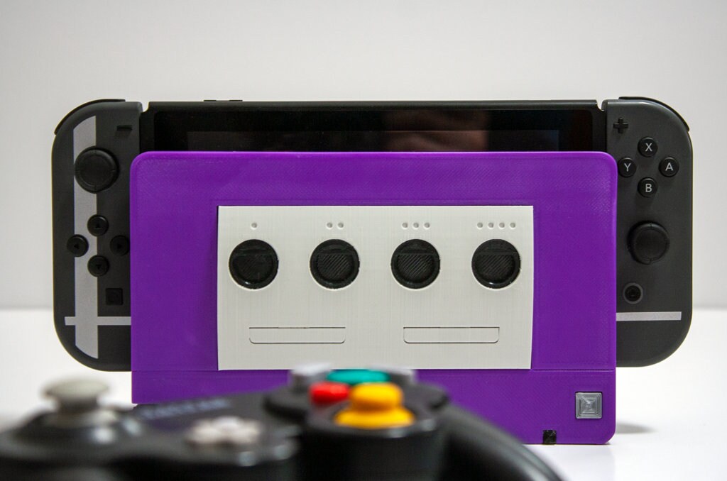 Nintendo Switch Nintendo NINTENDO GAMECUBE GAMECUBE PLA Nintendo Gamecube Switch Dock for the Nintendo Switch 3D