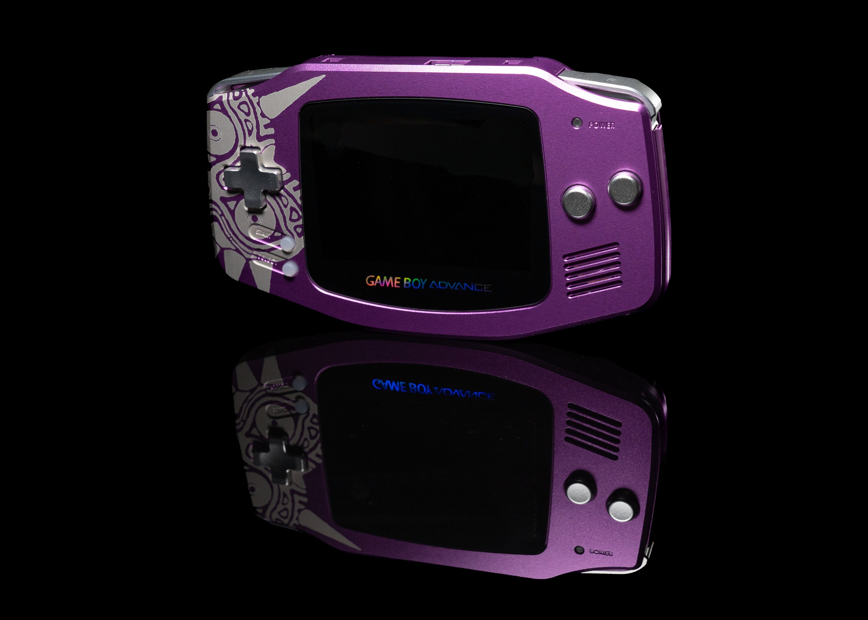 Full Metal Aluminum Gameboy With IPS Screen Panel & Rechargeable